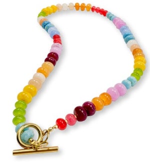 NECKLACE/Rainbow Quartz Mixed
